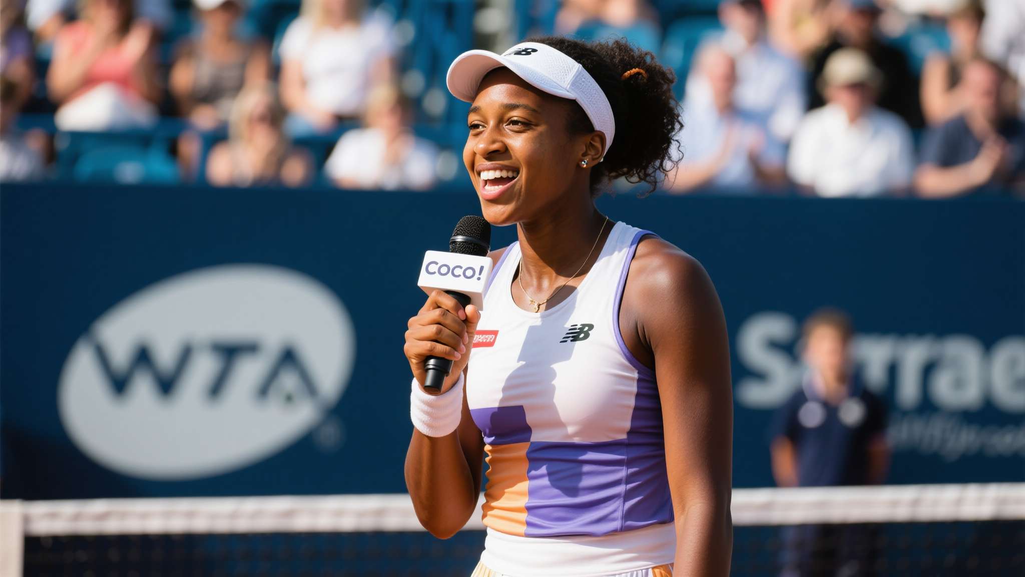 在激烈竞争的WTA巡回赛上，年轻球员科里·高芙（Coco&nbsp;Gauff）以出色实力